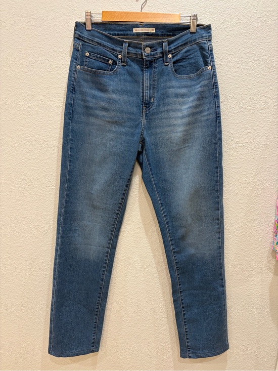 Levi's Denim - Levi's 724 High Rise Straight Blue Jeans